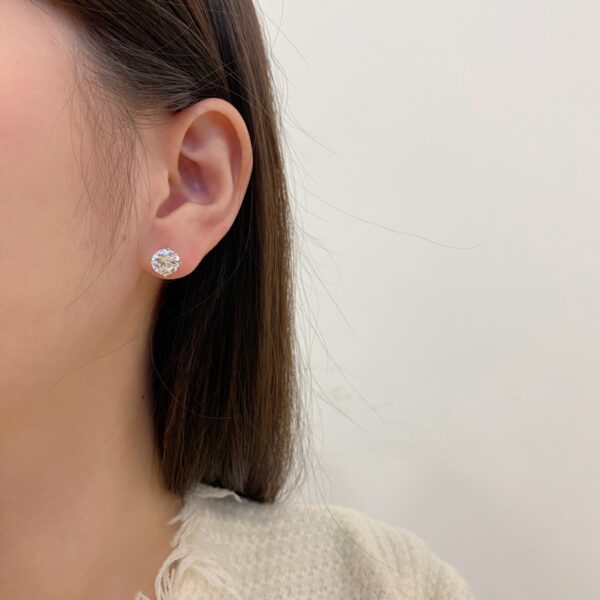 Alina Radiant Cut Earrings — изображение 4