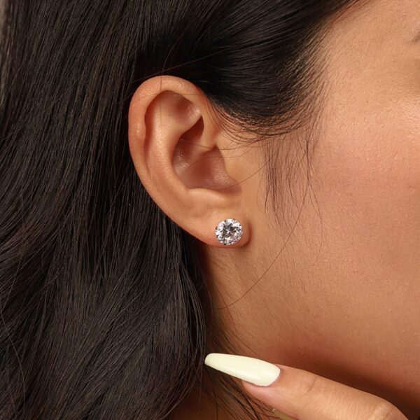 Alina Radiant Cut Earrings — изображение 2